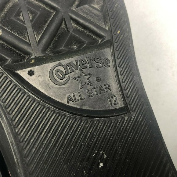 Converse Kids Size 12 Chuck Taylor All Star Black Rose Gold Shoes Sneakers Hi Si - Picture 8 of 8